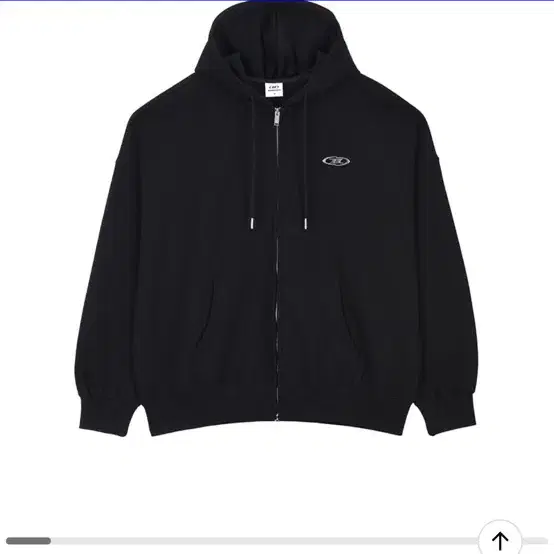 본투윈 크롬 후드 집업 블랙 2