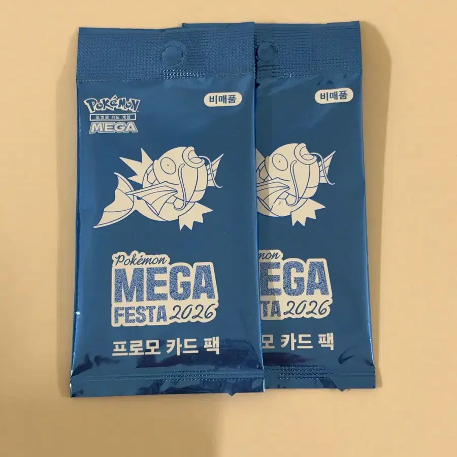 잉어킹 프로모카드 미개봉 2장 일괄