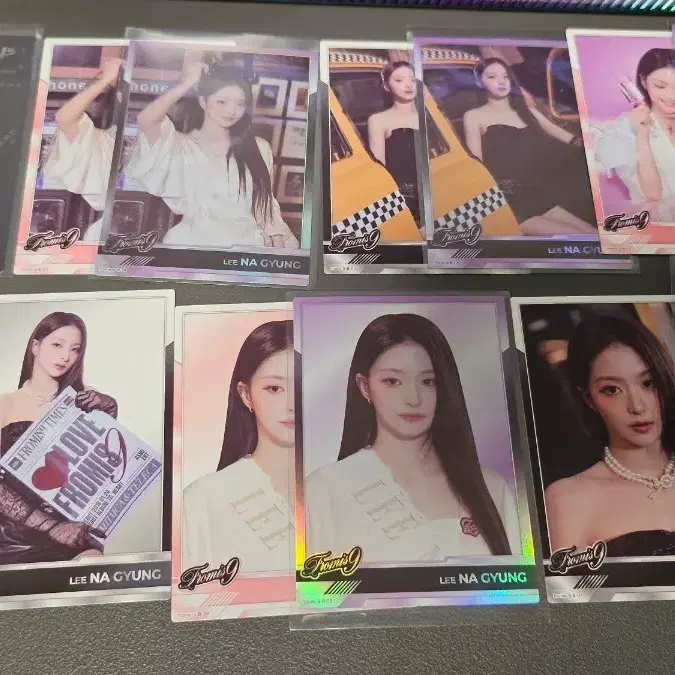 테레카 프로미스나인 이나경 14종 일괄 팝니다.