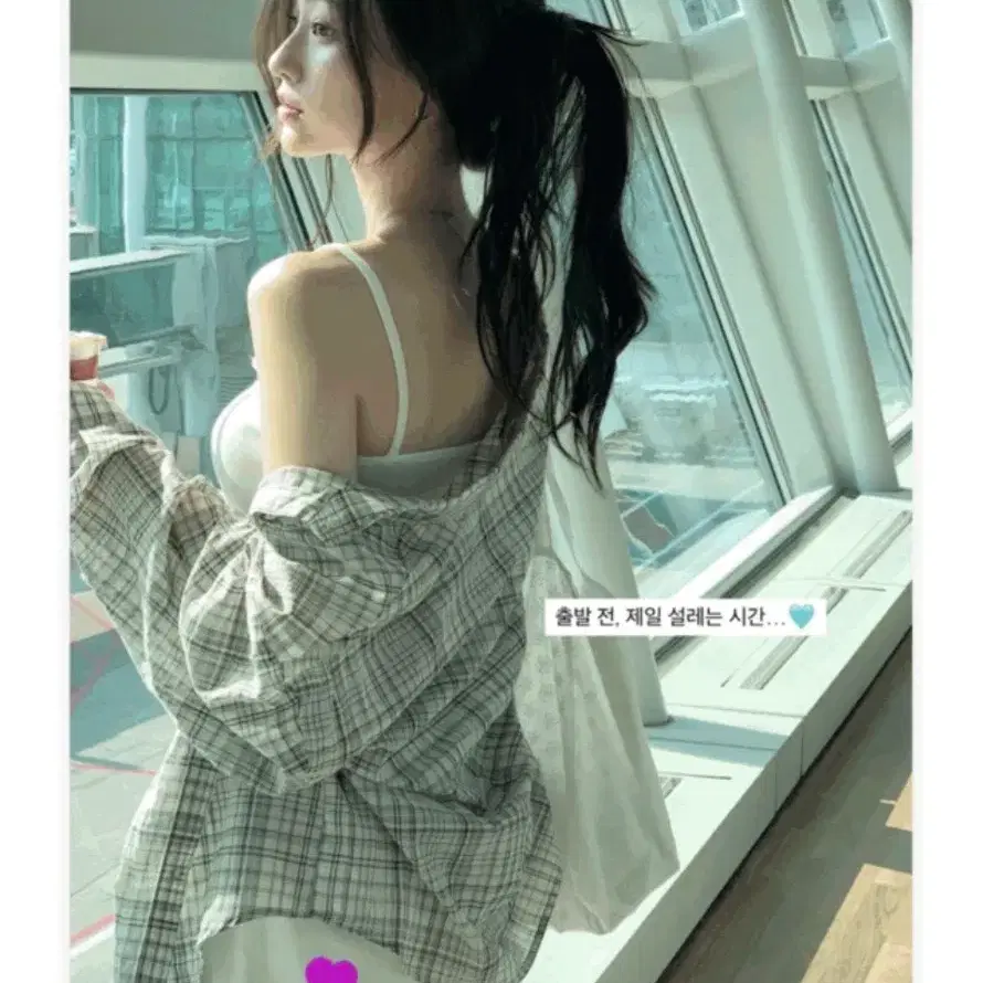 [1번입은 새제품무방] 간절기 체크셔츠 프리사이즈
