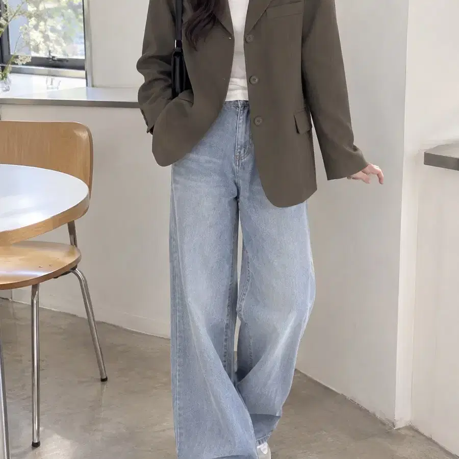 메리어라운드 브라운 여성 자켓 (새상품)