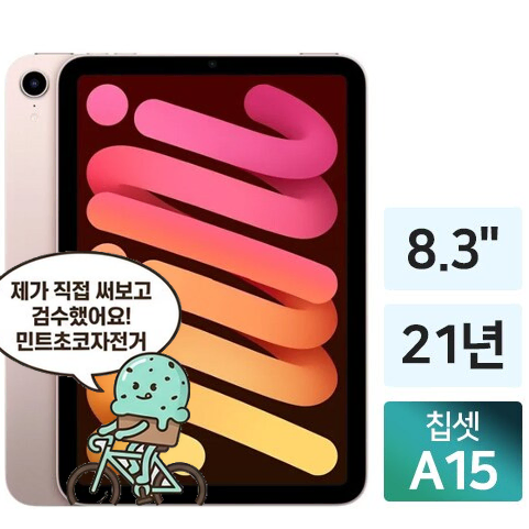 아이패드 미니 6세대 스페이스 그레이 깔끔한 상태