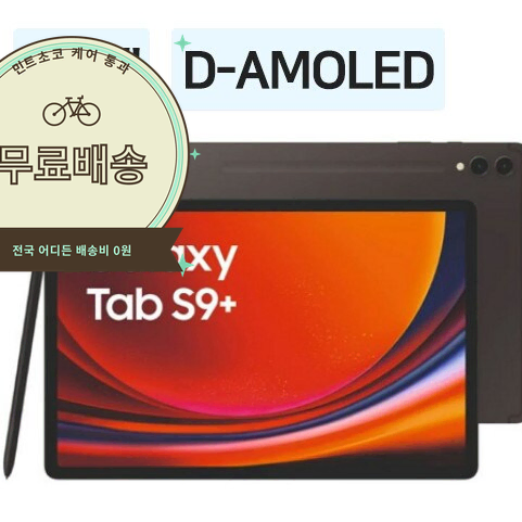삼성 갤럭시탭 S9 플러스 실버 256GB 와이파이