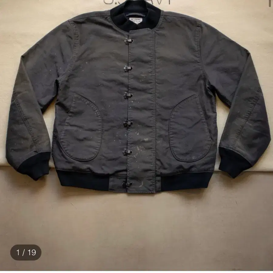 더블암스 덱 후크 자켓 네이비 42size 구매합니다