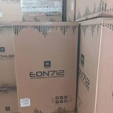 JBL 최고 가성비 파워드스피커 EON712 12인치 미개봉 새상품 정품스티커 부착품 팝니다