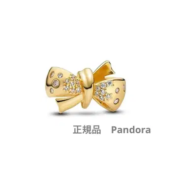판도라 Pandora 리본 골드 정품 참 리본 반짝반짝