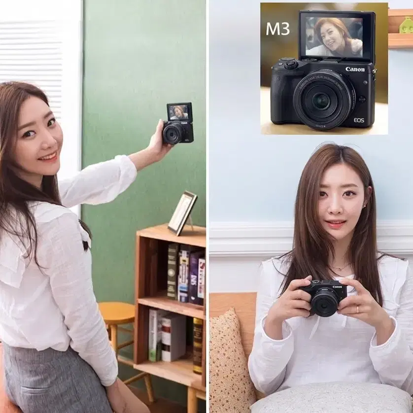 캐논 EOS M3 미러리스 바디 박스셋 (M50 M6 M10)