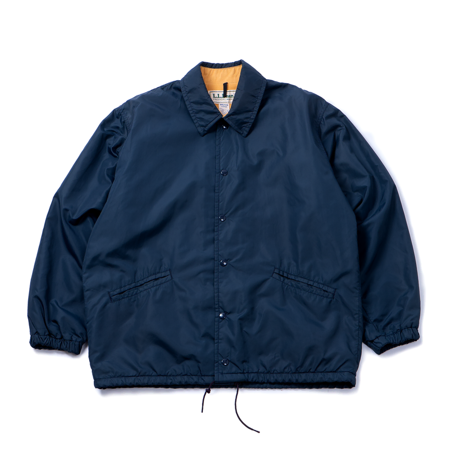 70s L.L.Bean Nylon Coach Jacket (Navy)