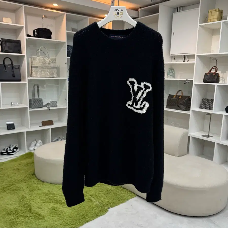 루이비통 LV 인타르시아 니트