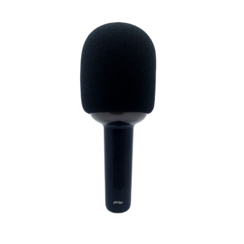 휴대용 블루투스 V5.1 무선 에코 노래방 마이크 블랙