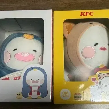 (일괄) 옴팡이 인형 펭귄/고양이