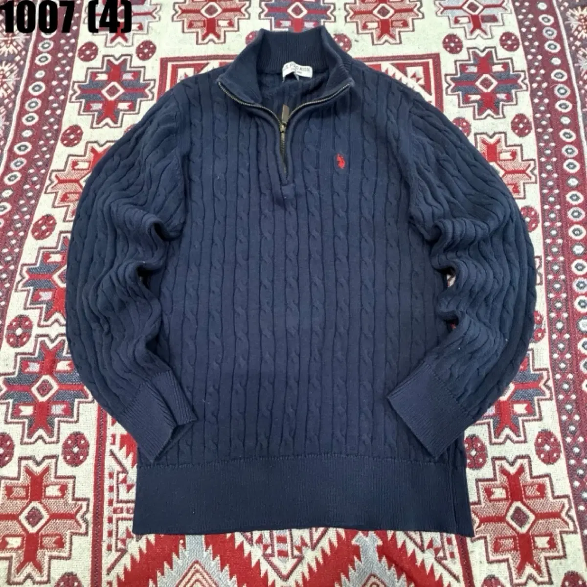 Polo Ralph Lauren Navy Cable Knit
