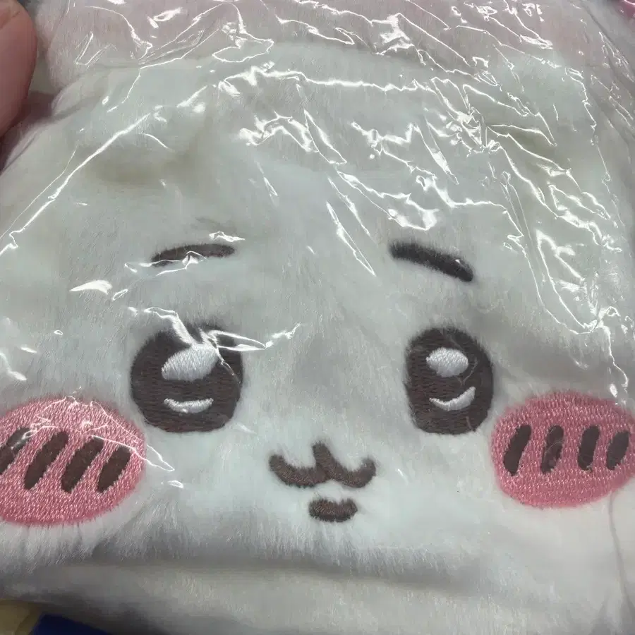 치이카와 얼굴 파우치 새거