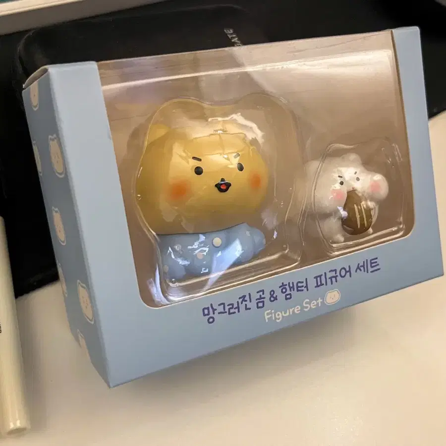 망그러진 곰&햄터 피규어 세트(미개봉)