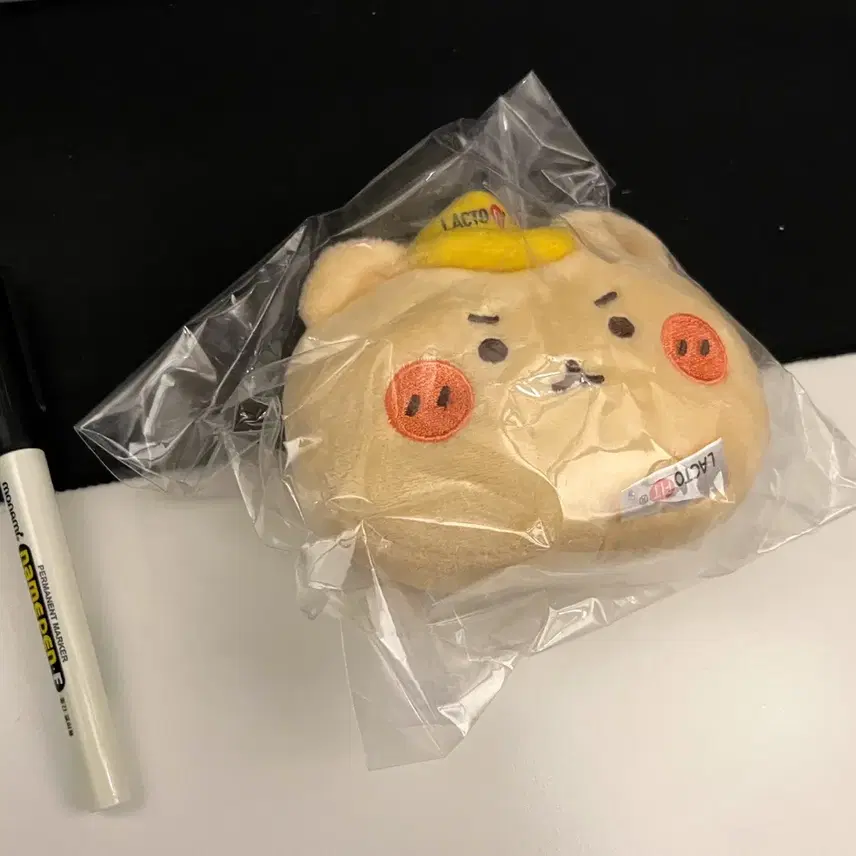 マンゴーがラクトフィット顔ぬいぐるみ（未開封）