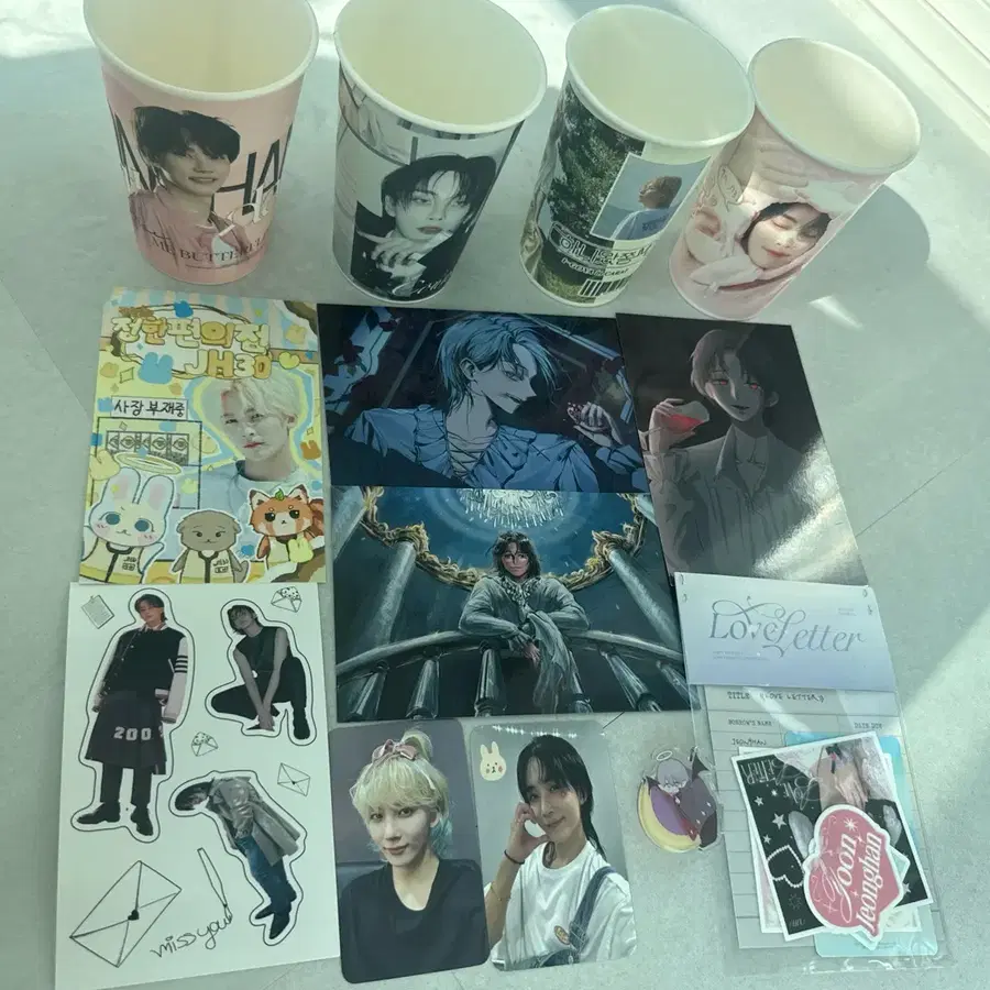 세븐틴 정한 생일카페 300원