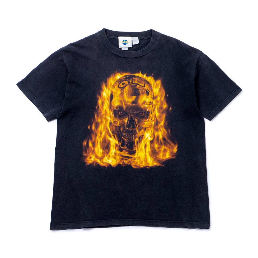 90s Universal Studio Hollywood Terminator 2 Movie T-Shirt (Black)
