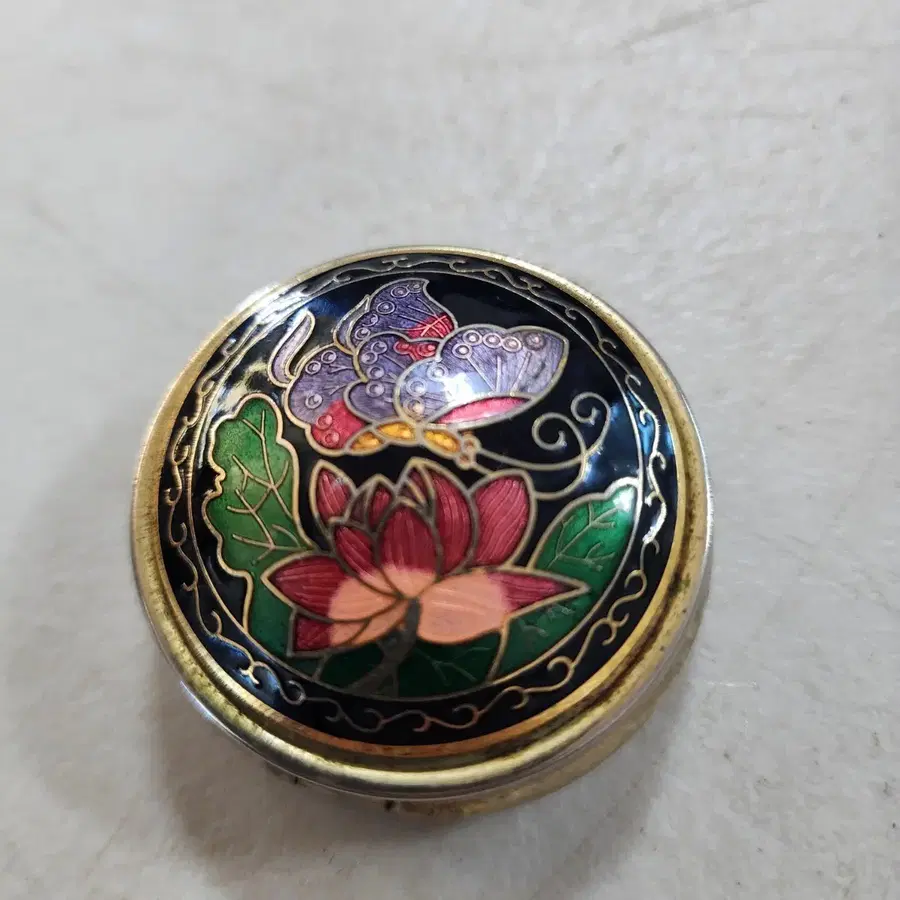 빈티지 사용제 칠보합 지름5cm15000원
