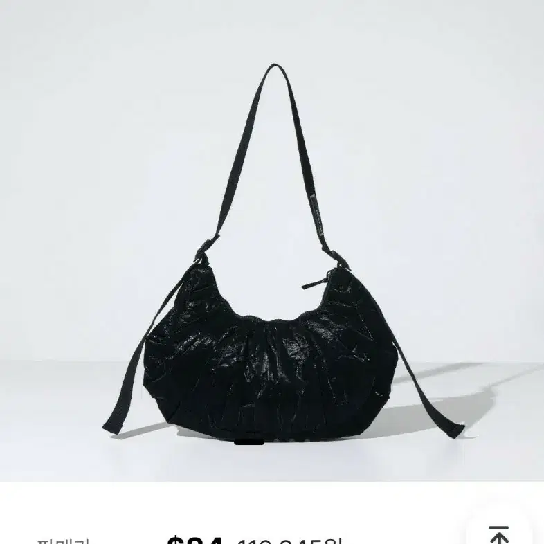 미야앤솔 만두백 춘장블랙  미니크로스가방