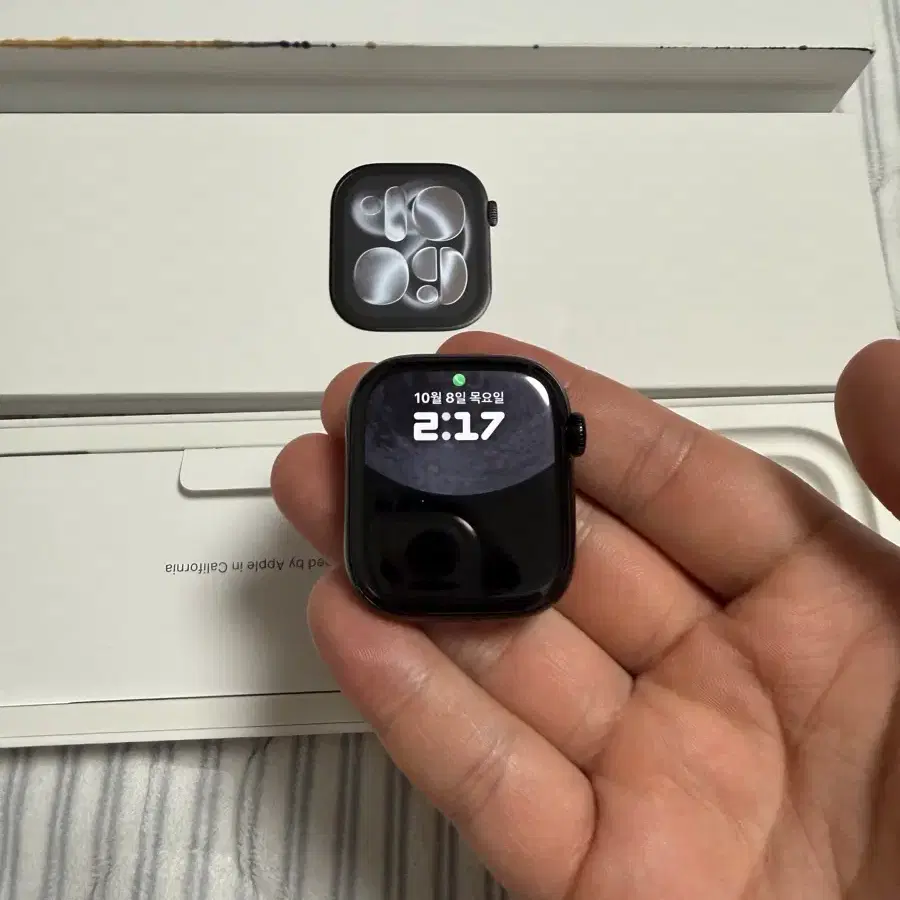 애플워치11 42mm 셀룰러 제트블랙