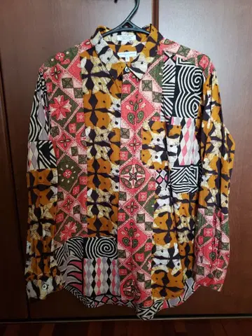 ENGINEERED GARMENTS 콤보 숏 칼라 셔츠