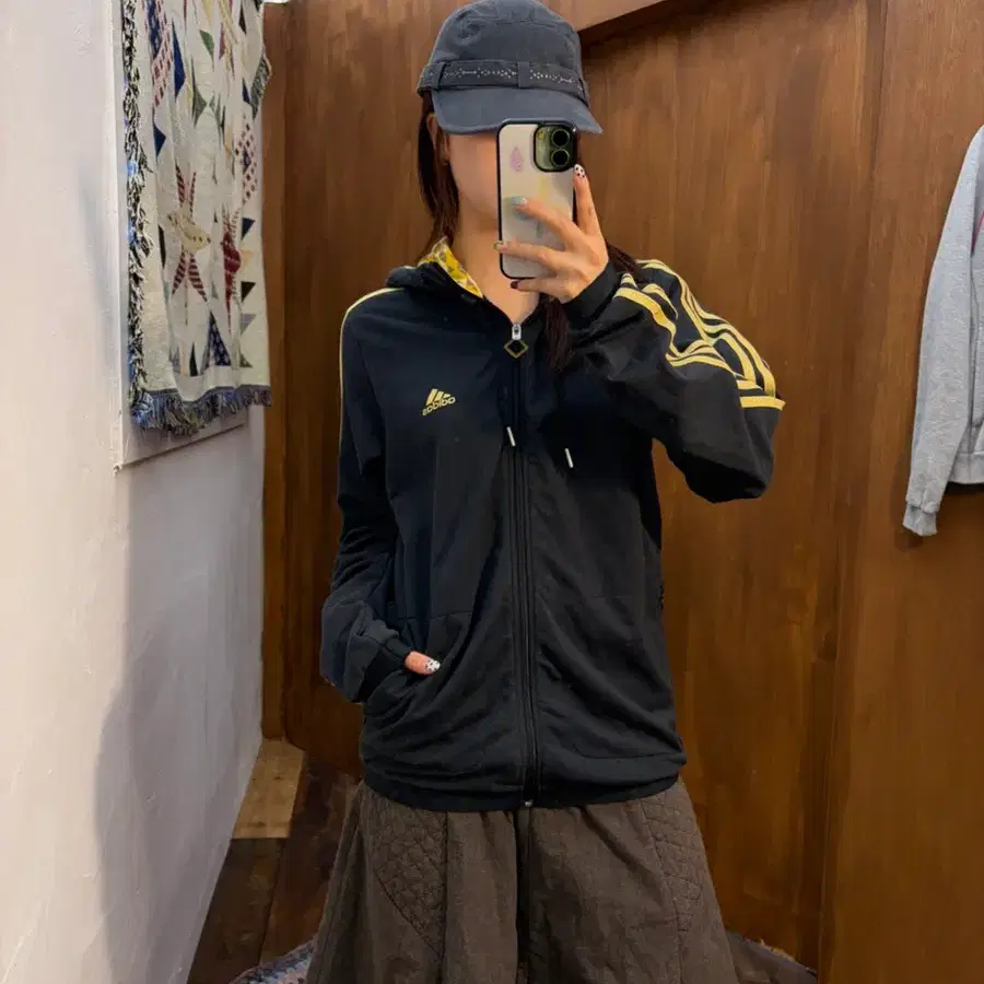 아디다스 검골 글리터 후드집업 자켓 h719