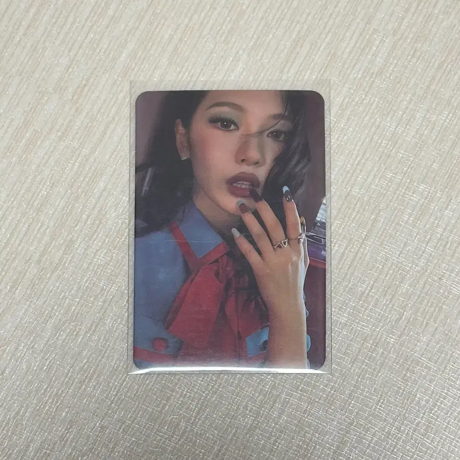 에스파 닝닝 레모네이드 포카 포토카드 예판 특전 럭드