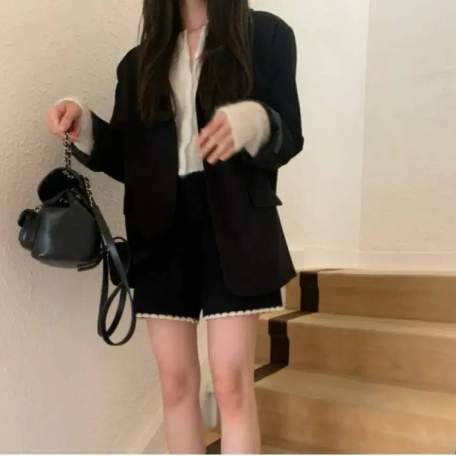 (새상품) 레이지샵 제니 니트팬츠
