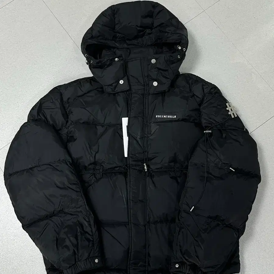 빈트릴 BEENTRILL 덕 다운 패딩 블랙 L(100) 새상품 택O