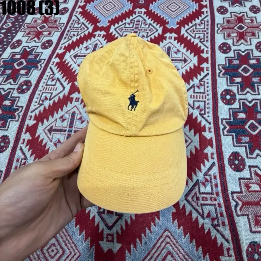폴로 랄프로렌 볼캡 옐로우 1008