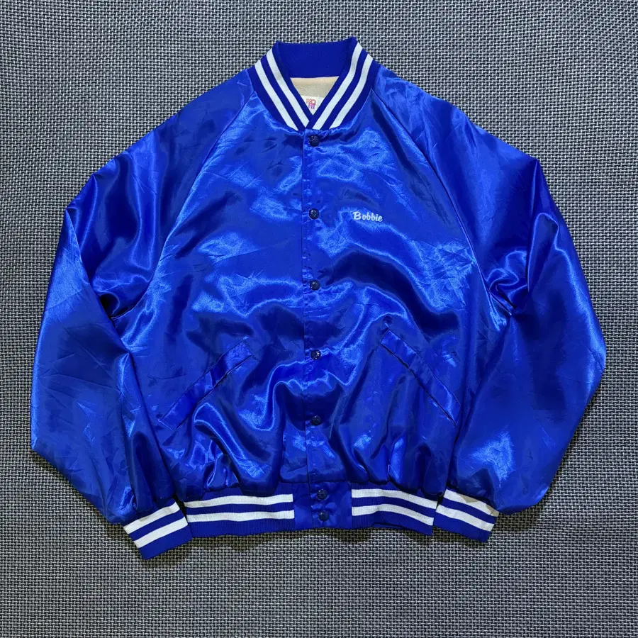 80s USA King Louie 나일론 사틴 점퍼 kold_8680