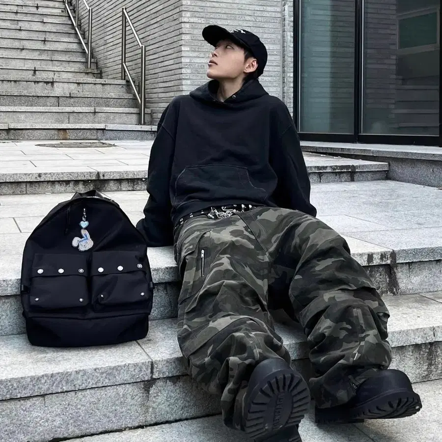 Op.10 STASH BACKPACK BLACK