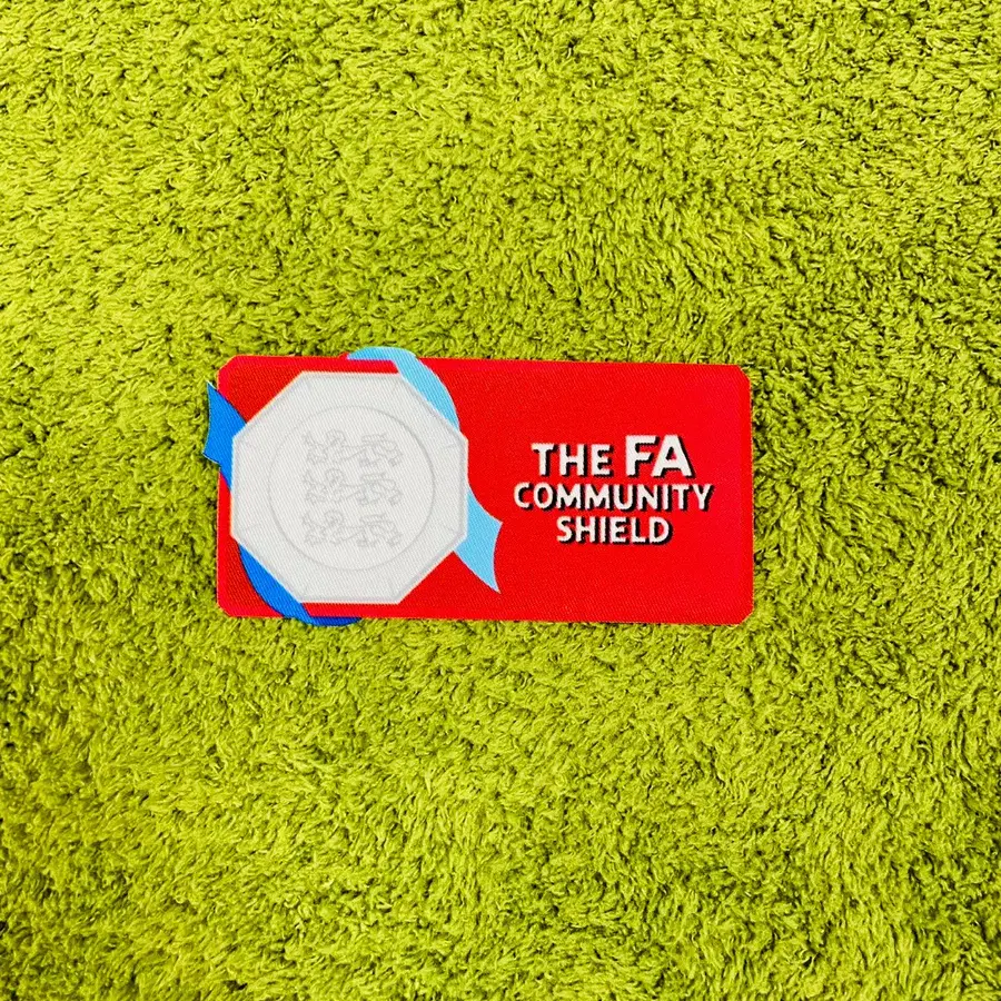 잉글랜드 THE FA 커뮤니티실드 쉴드 유니폼 패치 EPL FA컵