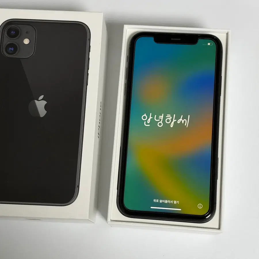 아이폰 11 블랙 64GB 풀박