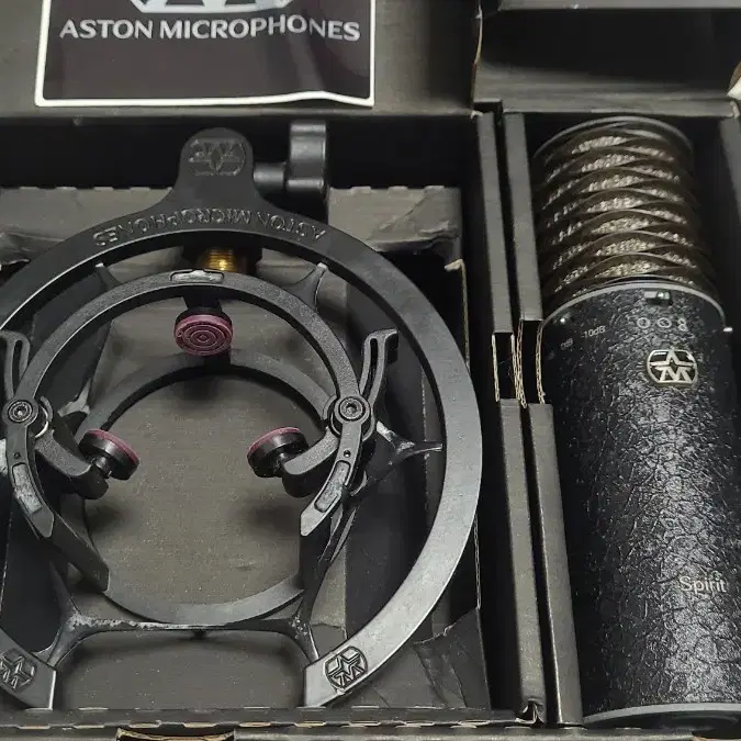 아스톤 스피릿 블랙 aston spirit black 멀티패턴 콘덴서 마이크 스탠드 서비스