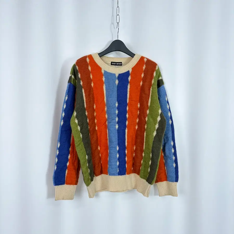 2) 90s 이세이미야케 빈티지 아카이브 멀티 컬러 니트