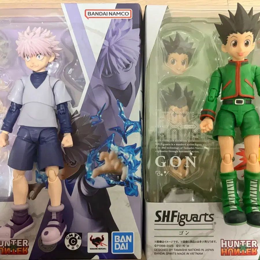 SHF 피규어 곤/키르아 택포 11만원