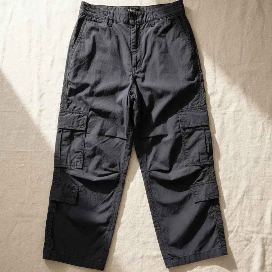 [JUNN.J] 20SS 카고 블랙팬츠