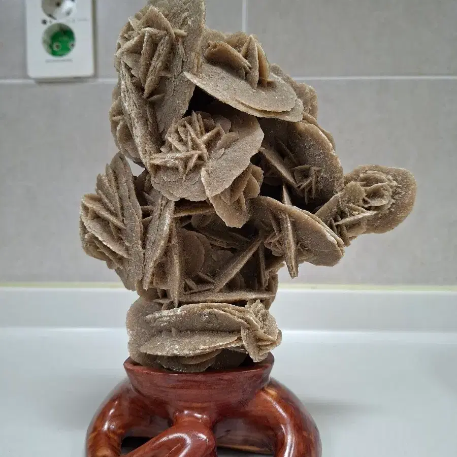 사막 장미 원석 장식