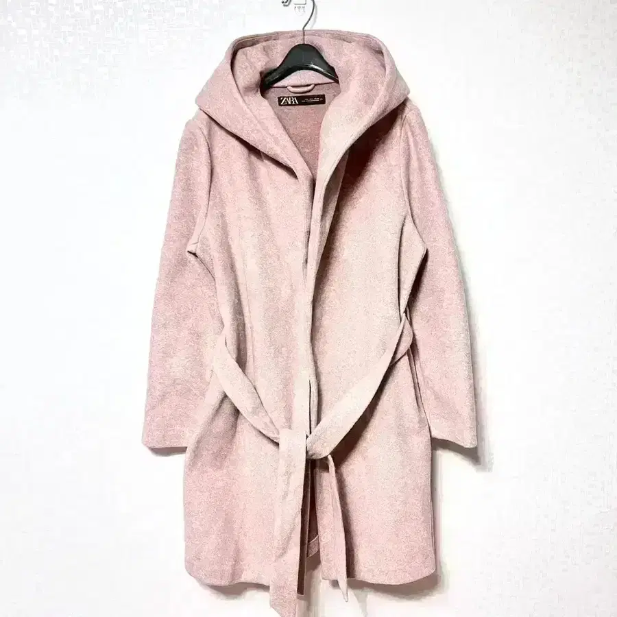 [L,100]자라 여성 로브 후드 코트 자켓 ZARA