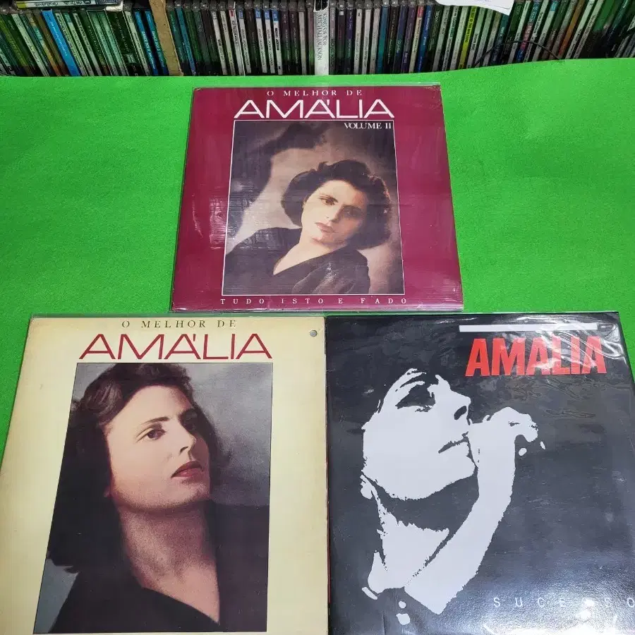 -LP- 포루투칼 파두 아말리아 로드리게스(AMALIA)음반 LP 4장 .