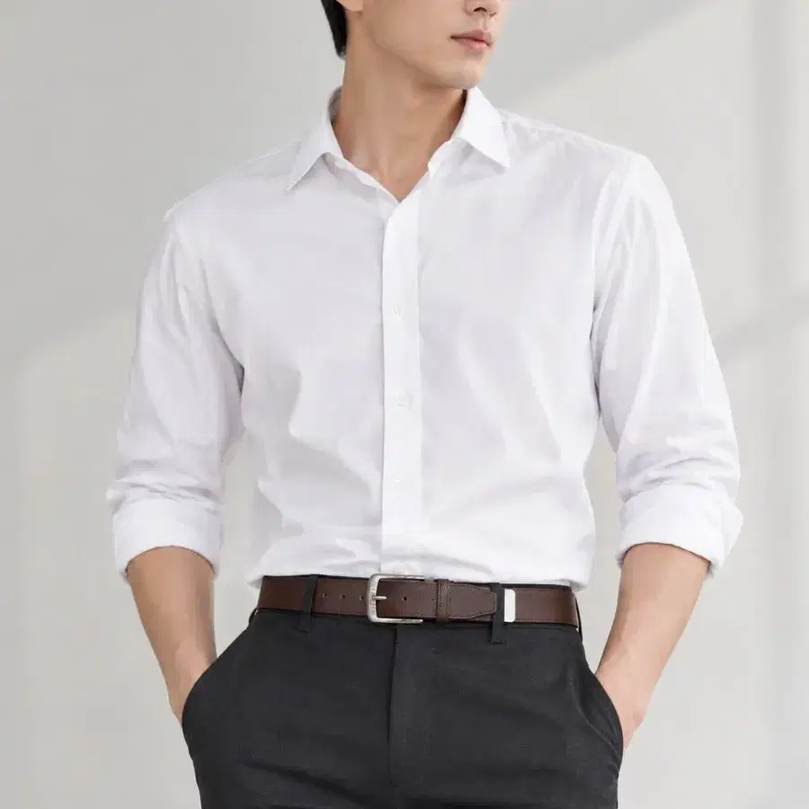 남성벨트 브라운