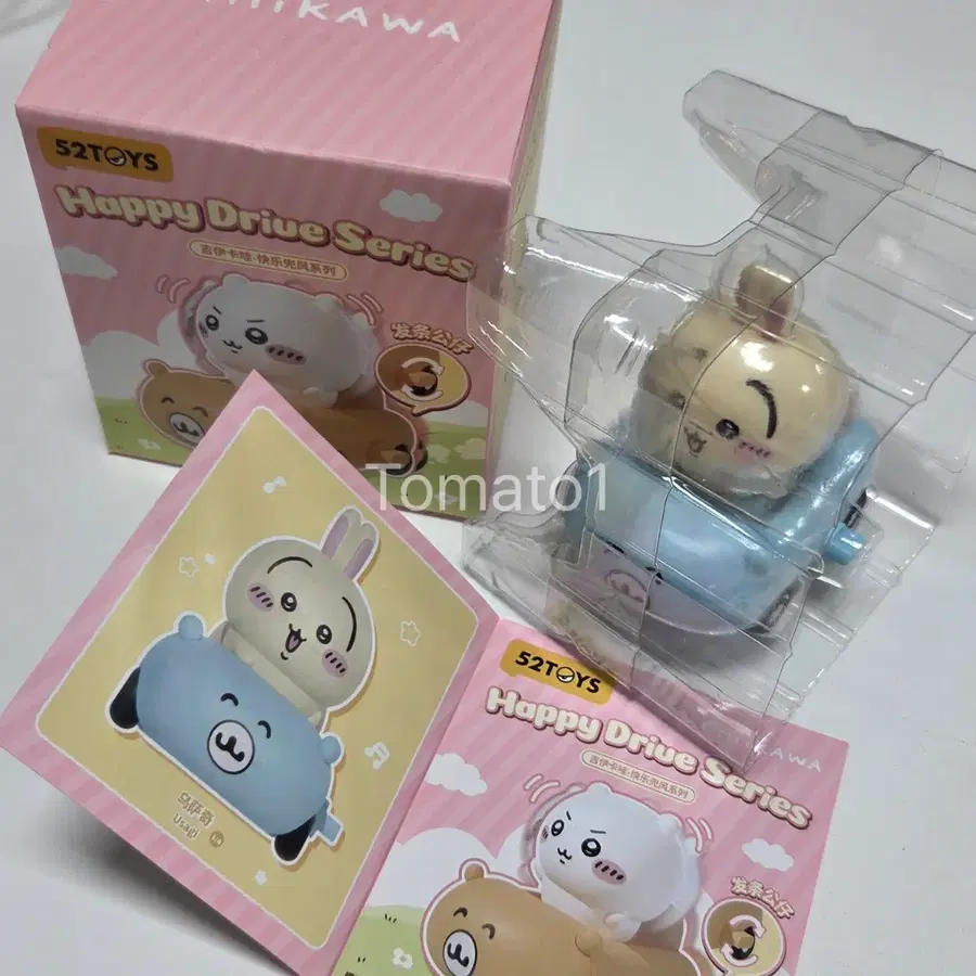 미개봉)52TOYS 먼작귀 치이카와 해피드라이브 태엽 움직이는 피규어_우사기