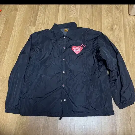 휴먼메이드 하트 로고 코치 자켓 xxl