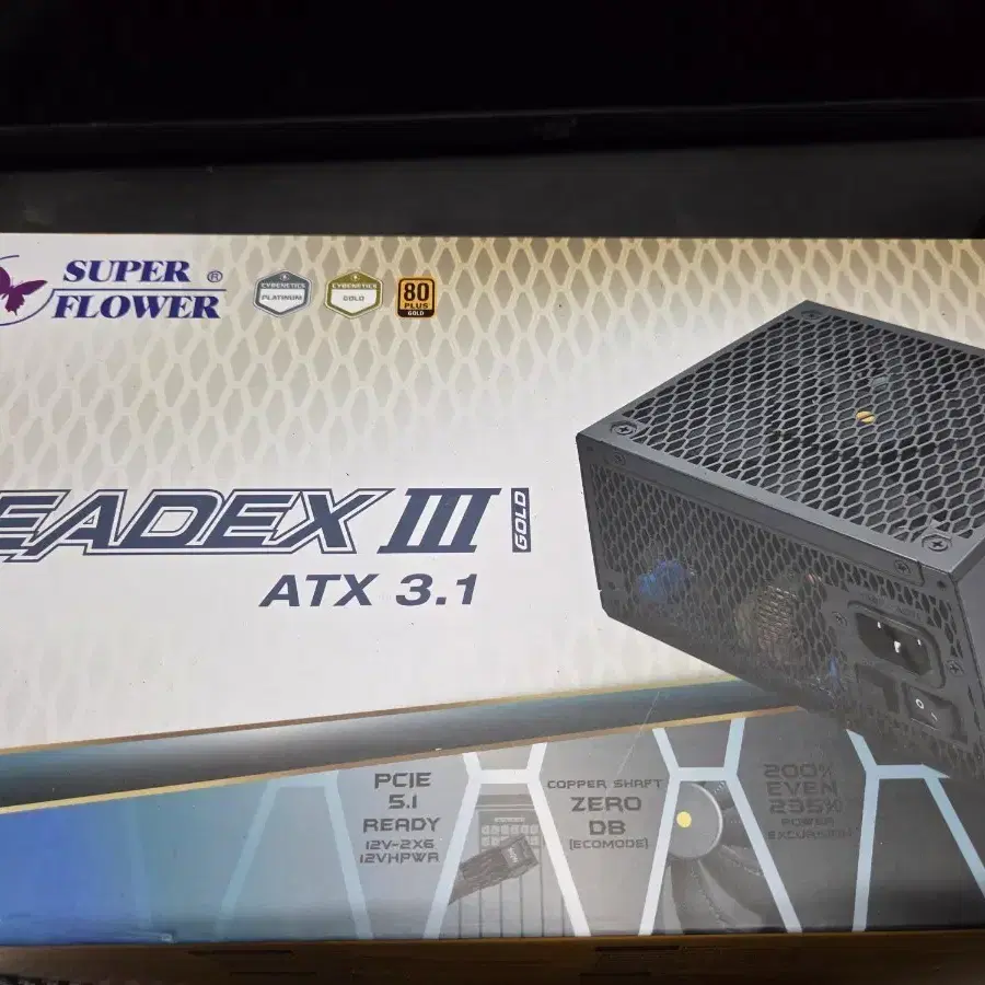 슈퍼플라워 LEADEX III ATX 3.1 파워서플라이 1000W