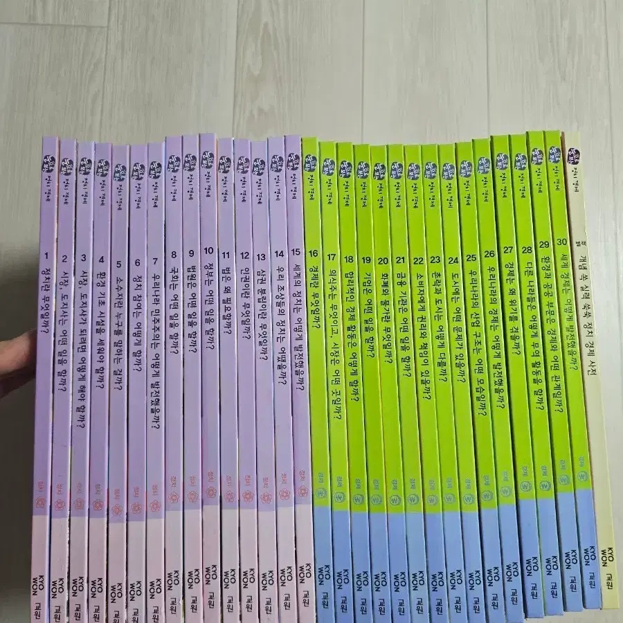 눈으로 보는 정치경제 본30권+별책1권 교원 올스토리