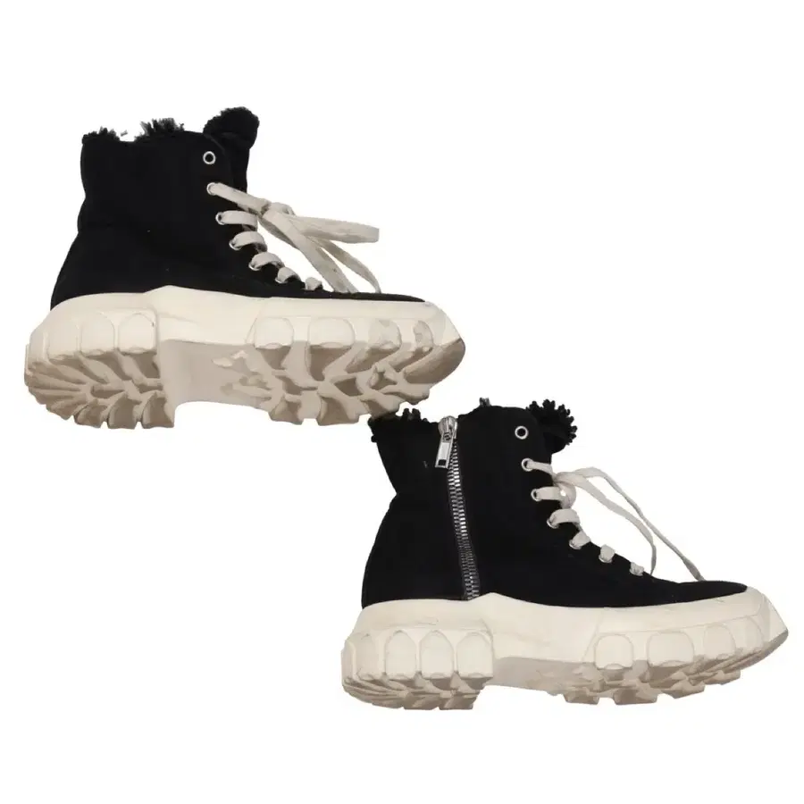 릭 오웬스 Rick Owens Rick Owens LARRY Shearling High-Top Sneaks