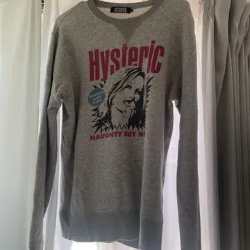 HYSTERIC GLAMOUR 맨투맨 그레이 M