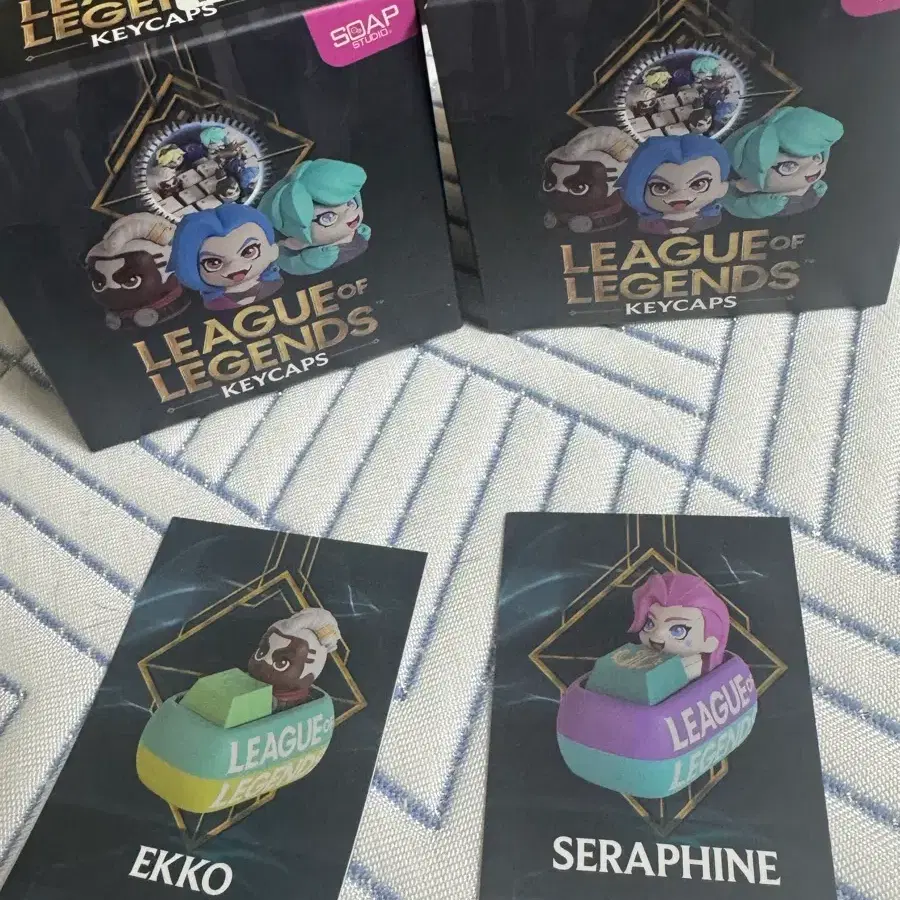 리그 오브 레전드 키캡 에코 세라핀 롤