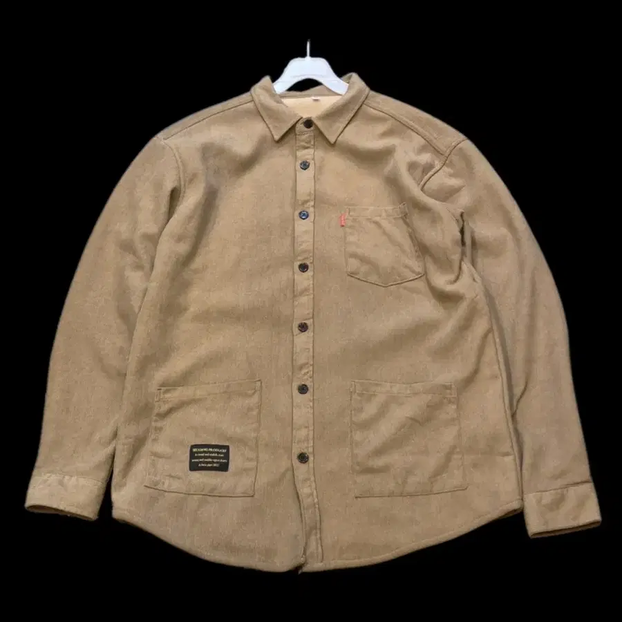(XL~2XL) 진베이지 코듀로이 셔츠자켓